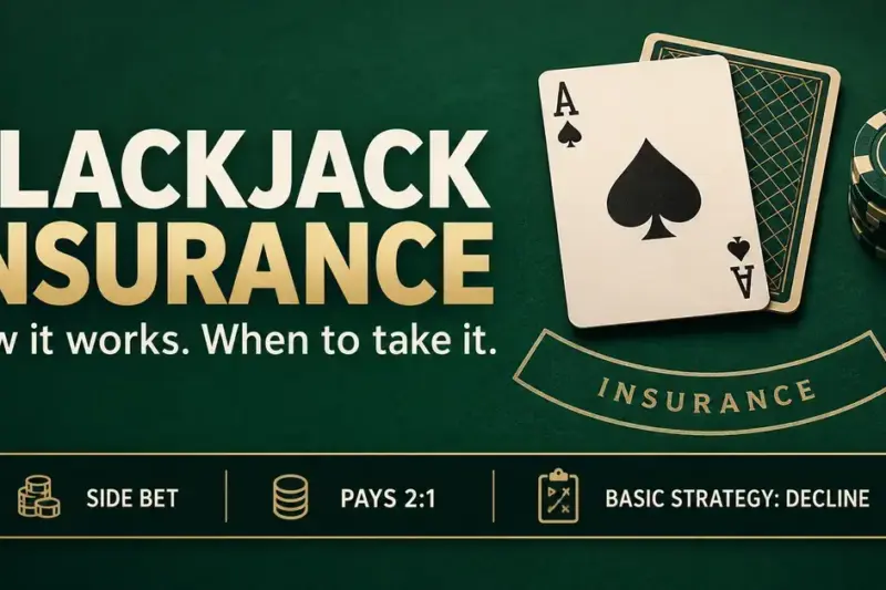 Blackjack Insurance Explained: How It Works and When to Take It