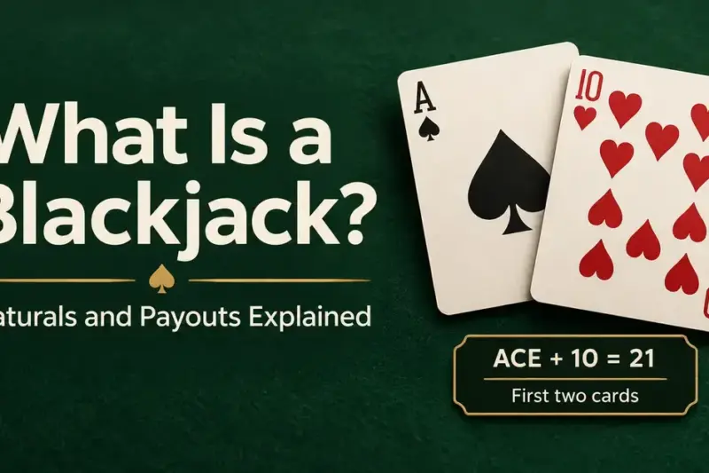 What Is a Blackjack? Naturals and Payouts Explained